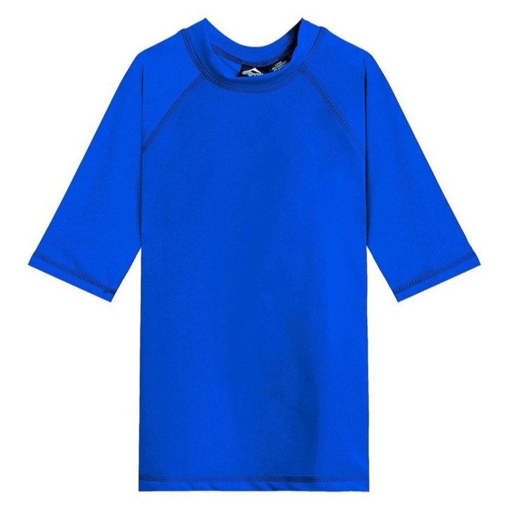 Kanu Surf Boys' Fiji UPF‎ 50+ Sun Protective Rashguard Blue Size 3T